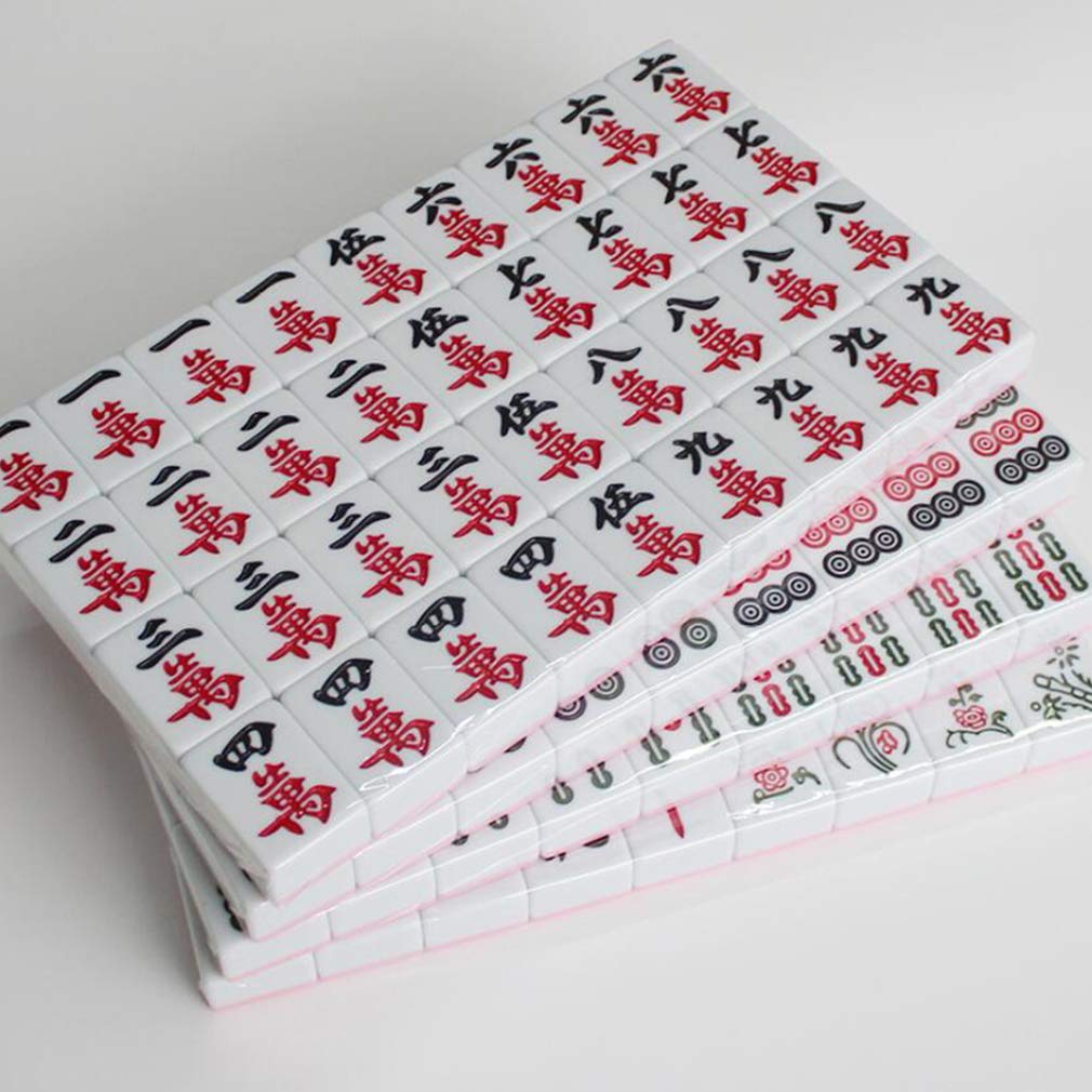 Amazon.co.jp: 麻雀牌一式、136 中国麻雀セット ワット マージャン牌