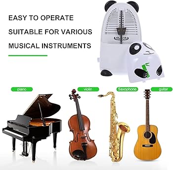 Amazon.co.jp: かわいいパンダの形のメトロノーム機械式メトロノーム