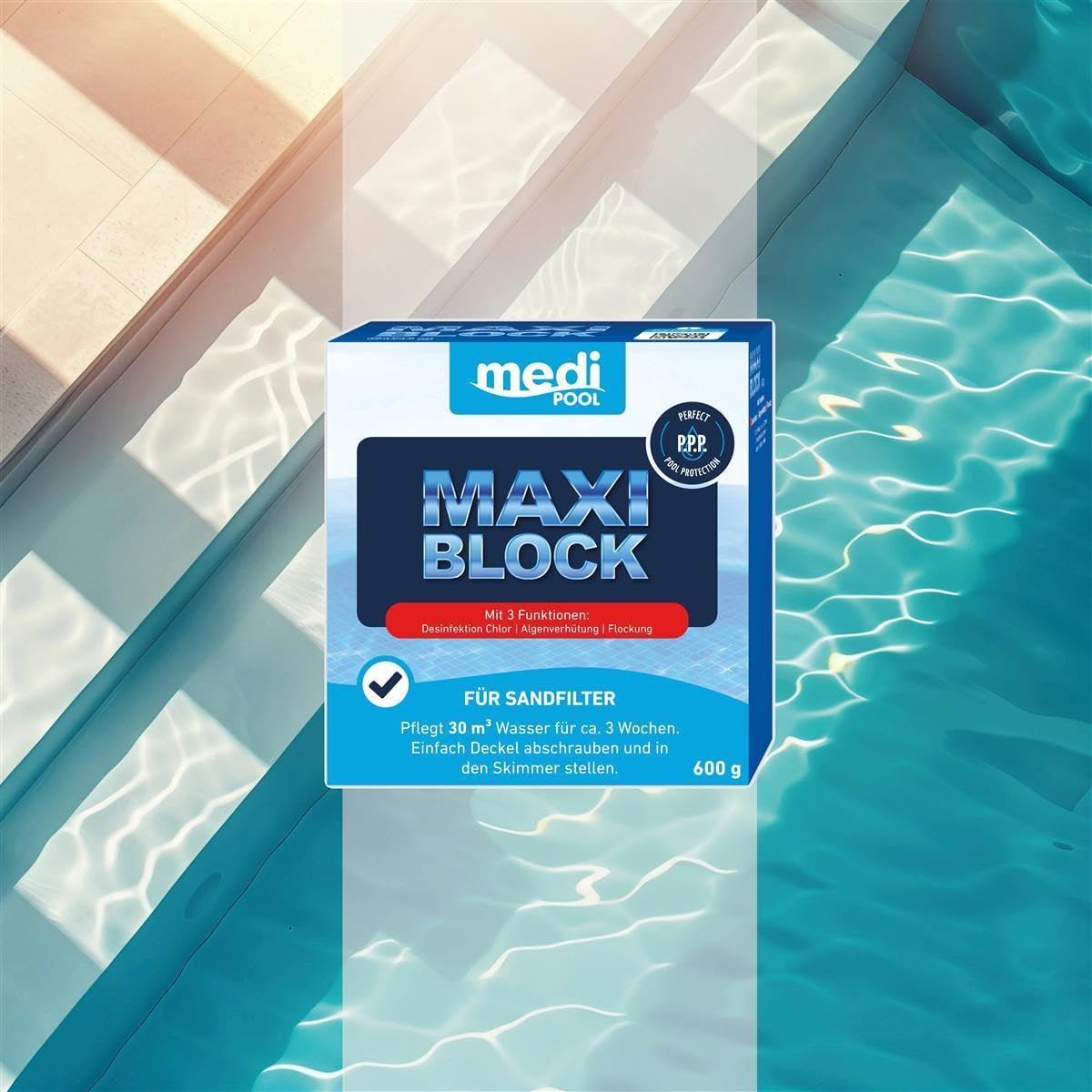 mediPOOL 3 in 1 Maxi Block 5X 600 g