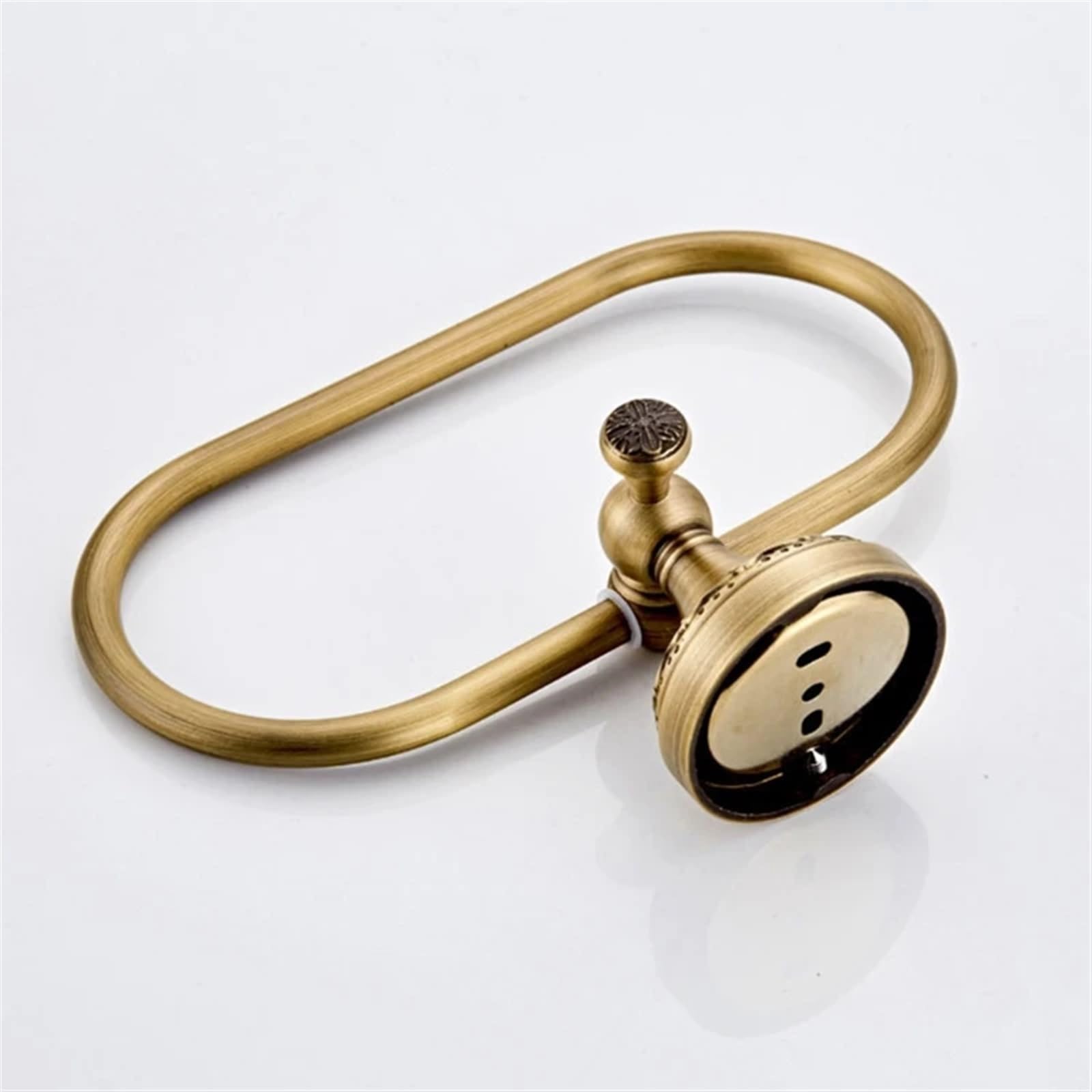 Toallero de Pared, Toallero Redondo de Pared, Accesorio clásico Antiguo for baño.
