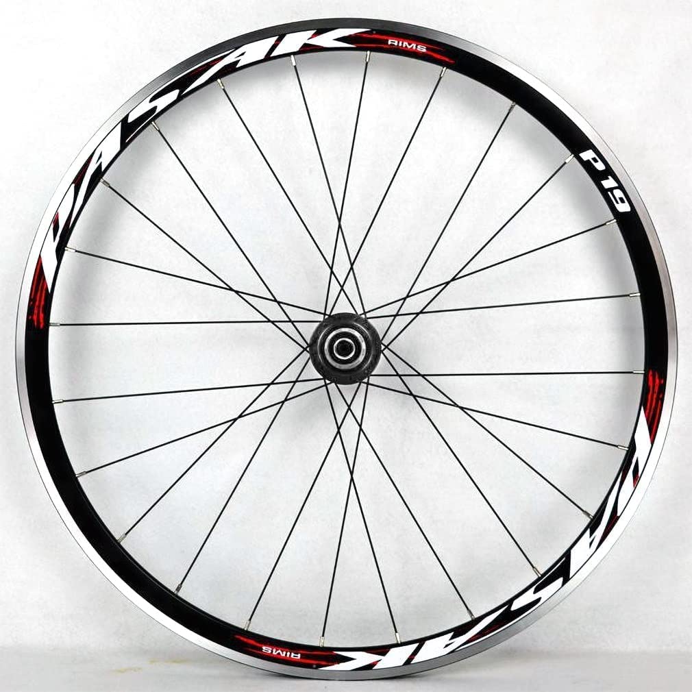 Zestaw kołowy z hamulcem tarczowym, Zestaw kół szosowych 700C, koła szosowe C/V Disc 30 mm, szybkozamykane, do kaset 7-8-9-10-11-biegowych(A red)