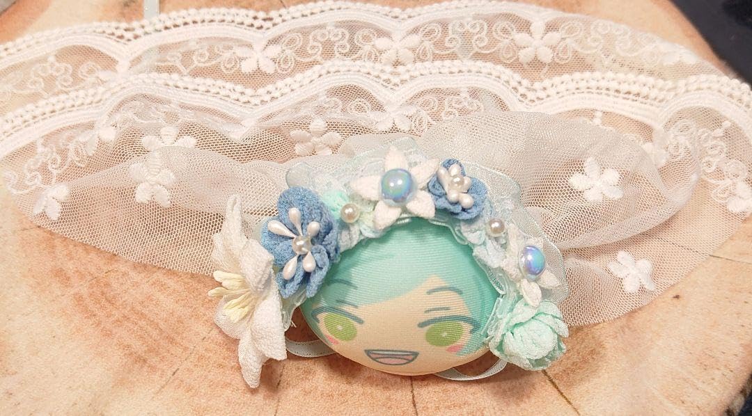Amazon.co.jp: 推し花ロングベールサムシングブルー : おもちゃ