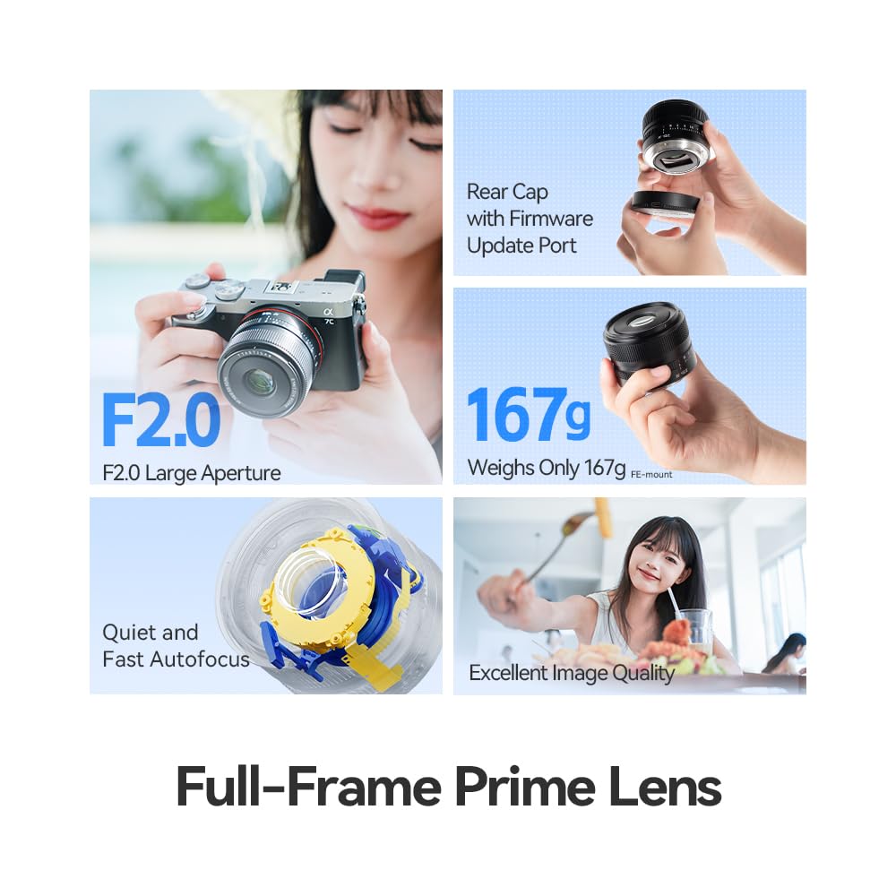 新品 TTArtisan AF 40mm F2 ソニー Eマウント フルサイズ TTArtisan AF 40mm F2