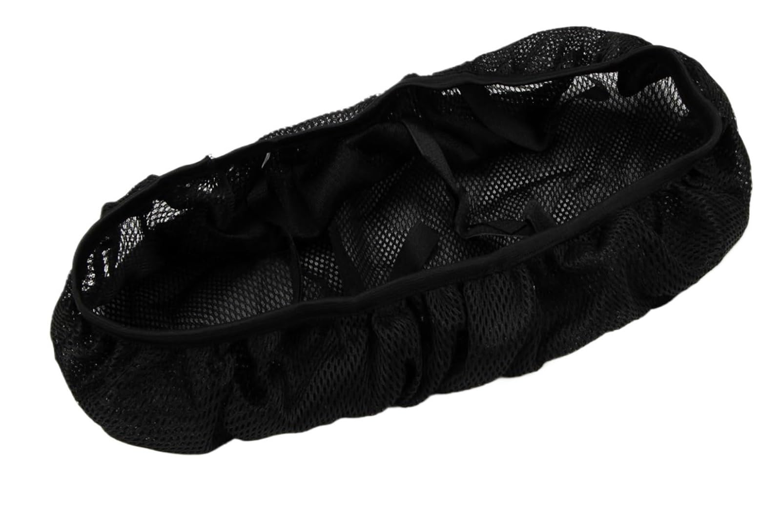 Funda asiento moto de malla transpirable antideslizante negra 8