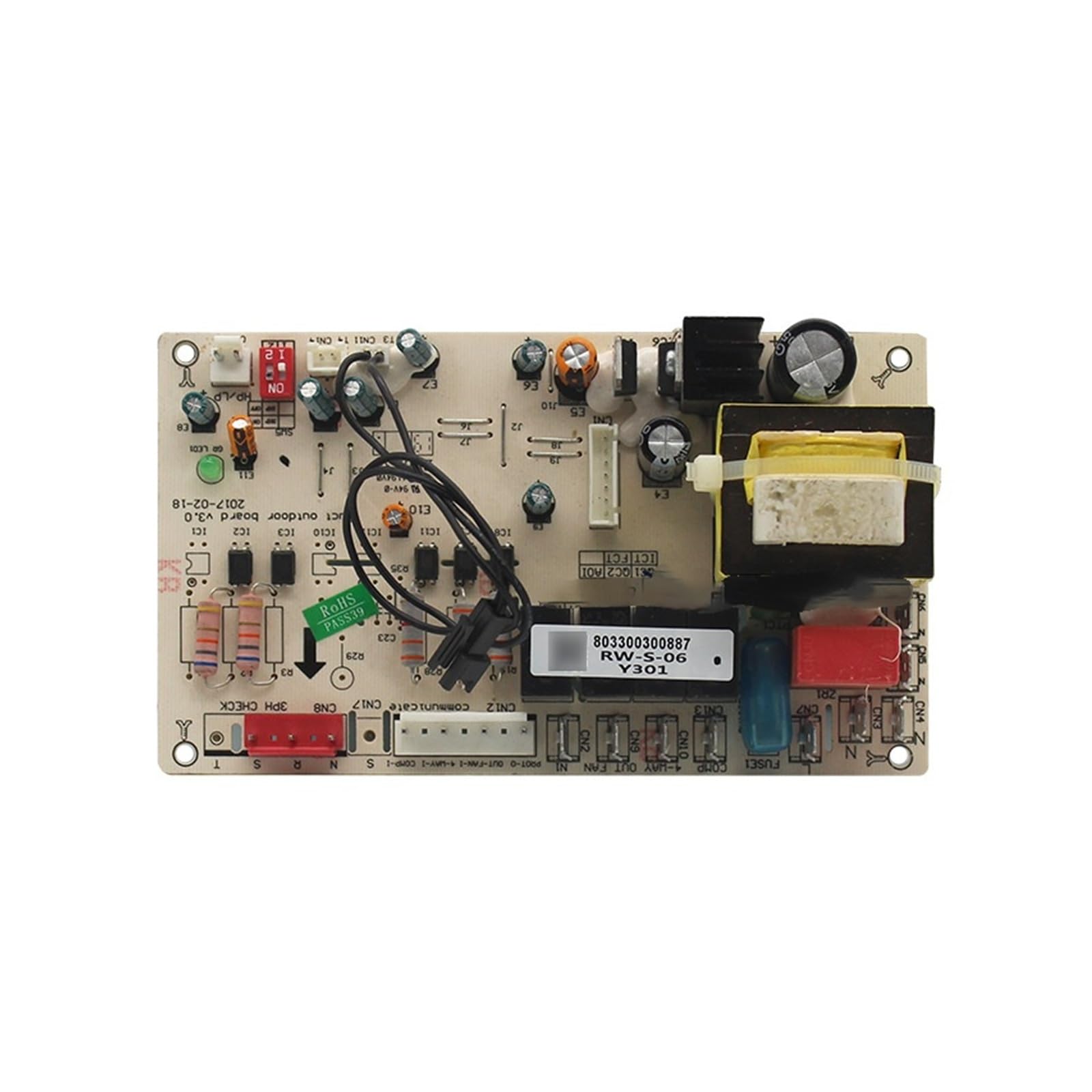 Coal2ToalPW Duct Outdoor Board 803300300887, Compatible For Trane ，Compatible For Chigo ，RW-S-06 PCB HVAC ， Air Conditioner Refrigeration Tools Repair Parts