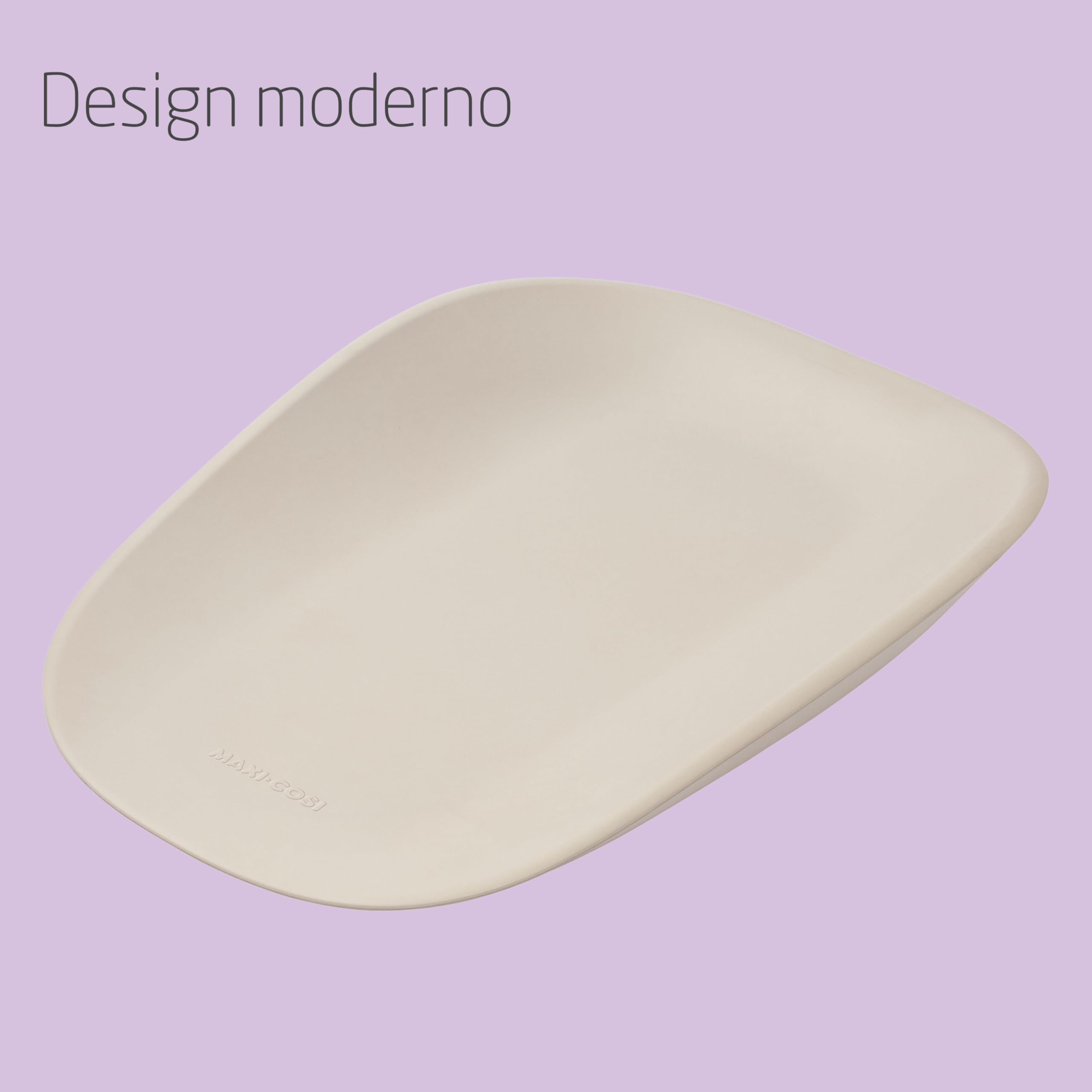 Maxi-Cosi Mavis, Fasciatoio Neonato, 50x70cm, 0-12 mesi, Neonati e Bimbi Piccoli, Bordi Alti Arrotondati, Facile da Pulire, Antiscivolo, Morbido Materassino Fasciatoio da Tavolo, Elegance Beige