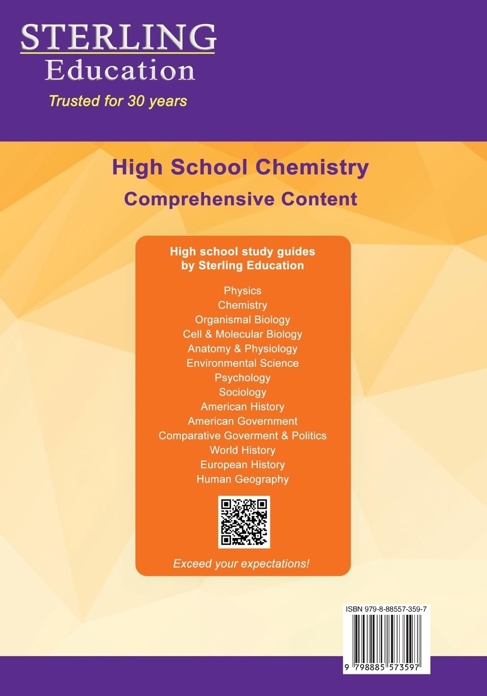 High School Chemistry: Comprehensive Content (High School STEM & Social Sciences)
