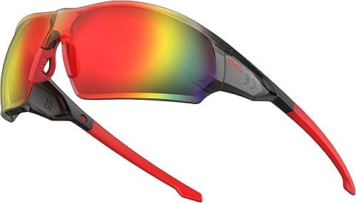 Miniatura 6 de Activa tu vida EAZYRUN Gafas de sol de béisbol polarizadas pequeñas para jóvenes mujeres hombres correr ciclismo deportes al aire libre