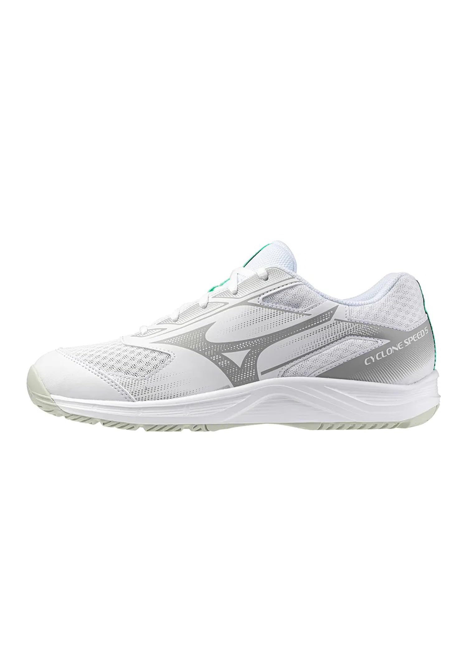Mizuno Cyclone Speed 5 Volleyballschuhe Herren Hallenschuhe V1GA2580 21 Weiss, Schuhgröße:41 EU