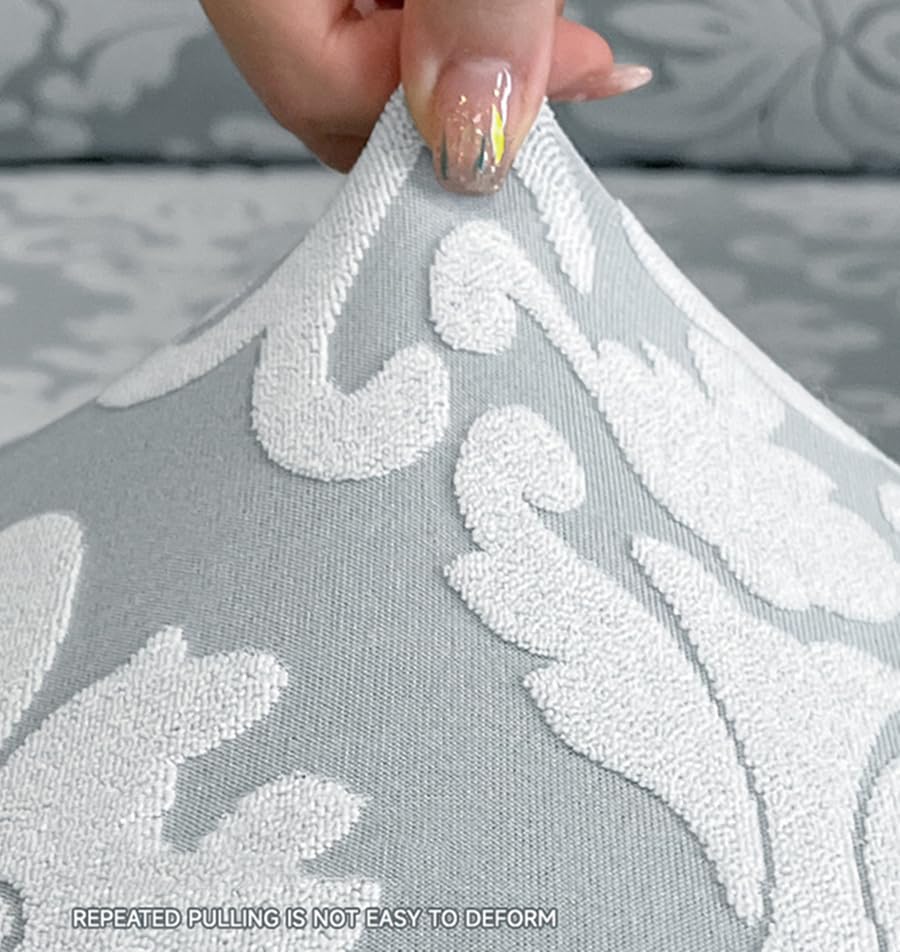 Yogsey 4 Pack Stretch Armrest Covers for Chairs and Sofas - Non Slip Arm Covers for Armchair and Couch (Chocolate)