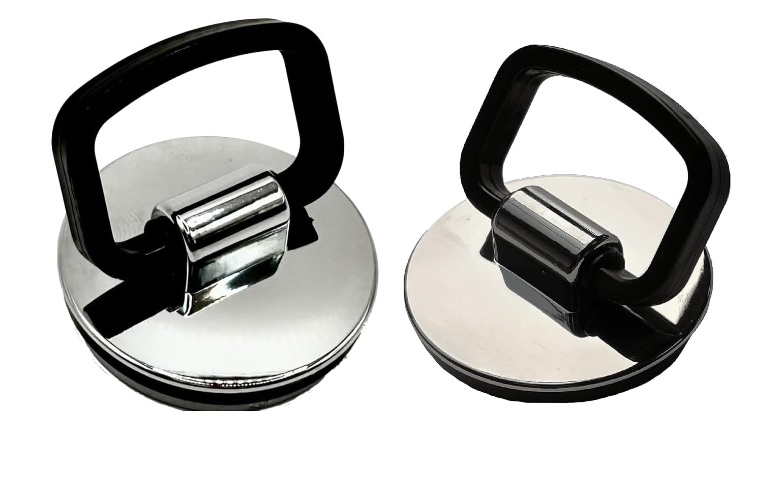 McAlpine Chrome Plated Bathroom Plastic Plugs 38mm + 44mm Diameter CP2H + CP1H