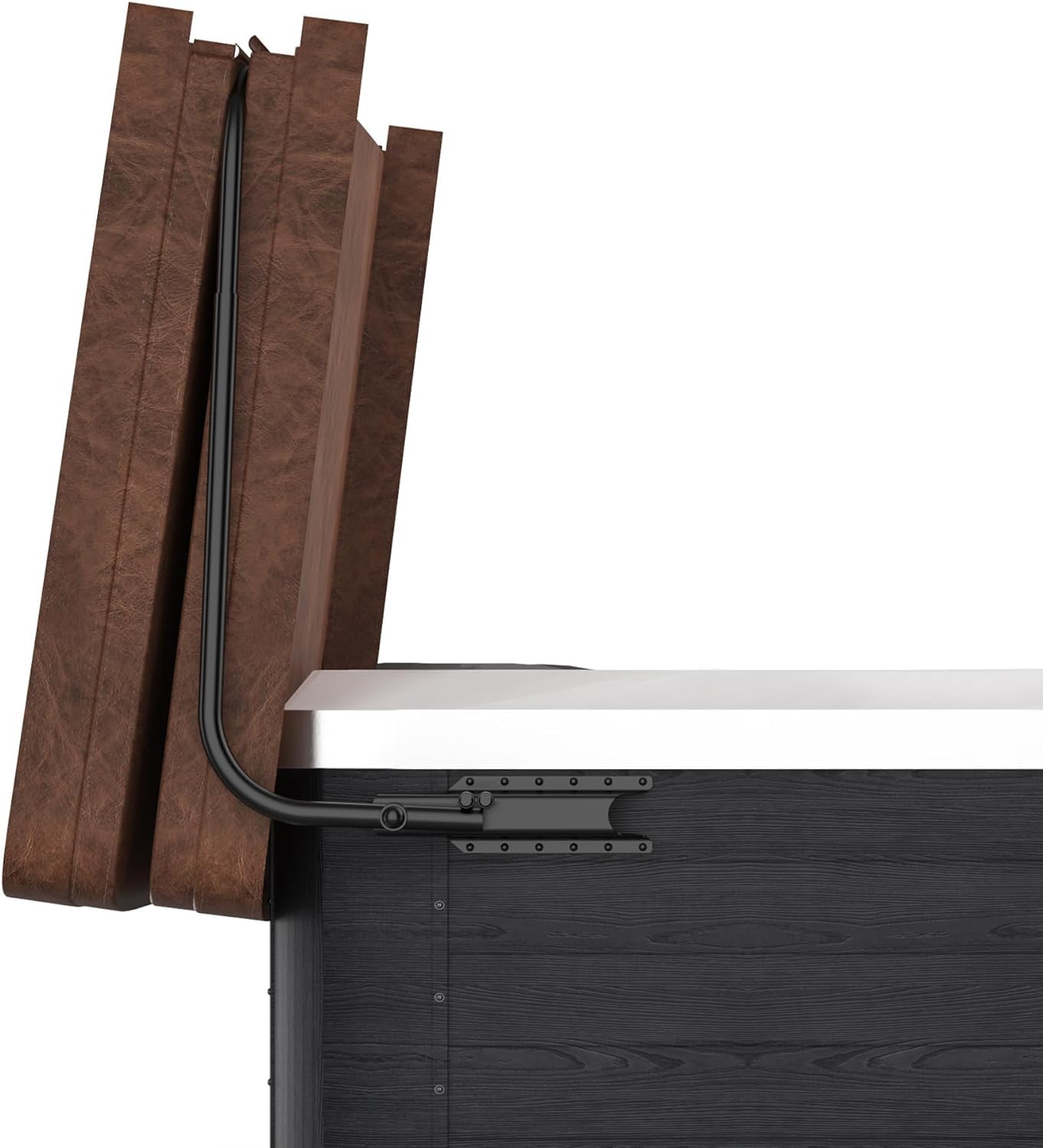 LLGWGL Hot-Tub Spa-Cover Lift-Holder Hydraulic - Ultralift Spa Cover Lifter Bar Lever Side Mount with Reinforced Brackets Fits Most Spas