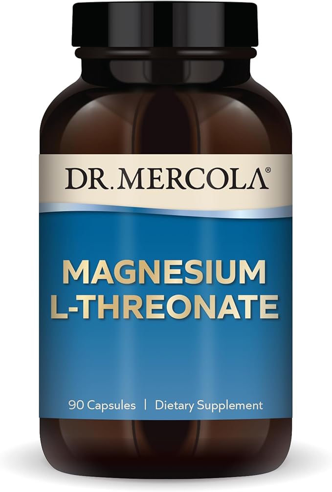 Dr. Mercola Magnesium LThreonate, 30 Servings (90 Capsules