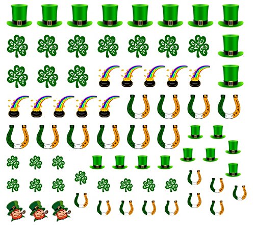 Ireland Collection (Patricks Day Ireland Nail Art Decals)