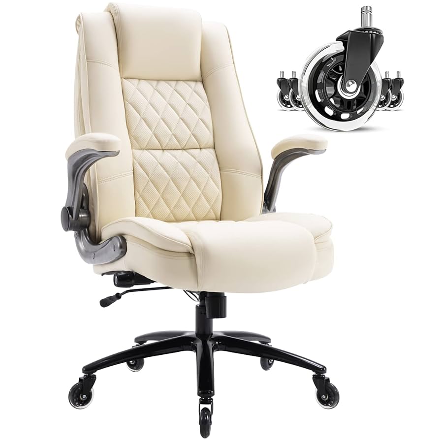 ERICさま Amazon.com : EZAKI High Back Office Chair-Flip-up Arms
