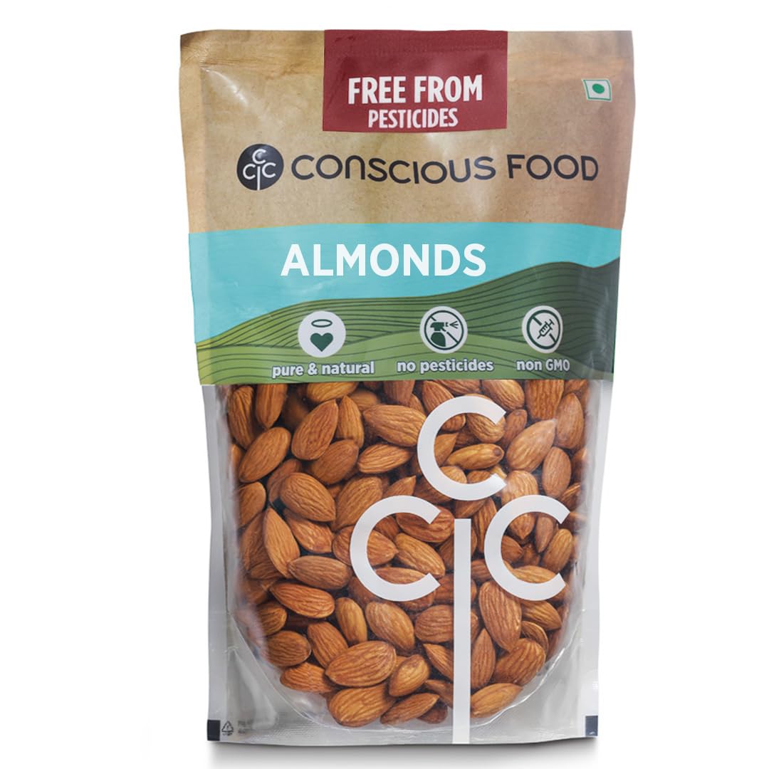 - Almonds, 250g | Badam Giri | 100% Natural Dry Fruit | Crunchy, Nutritious, Healthy Snack