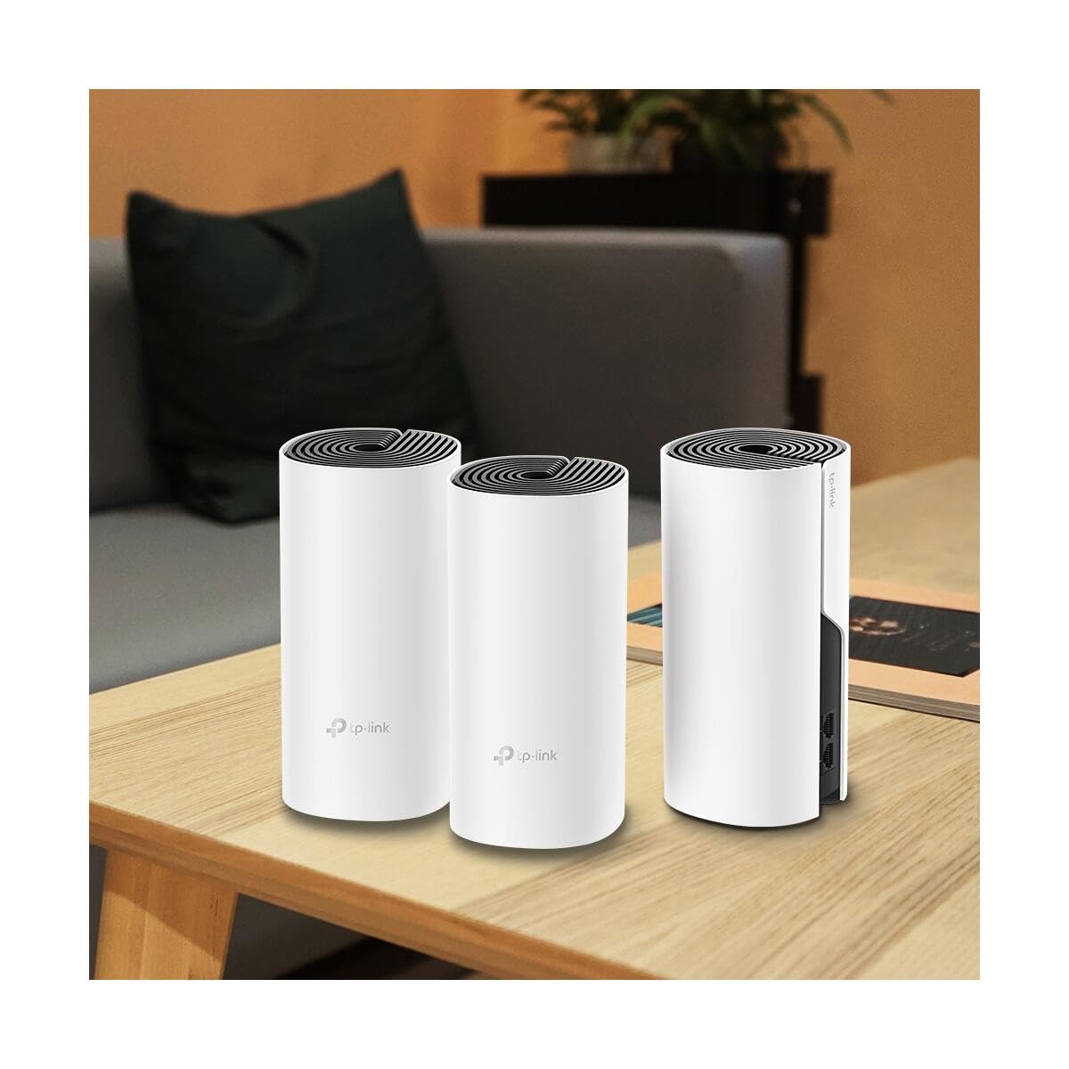 TP-Link Deco M4 Mesh WLAN Seti (3'lü Paket), AC1200 Çift Bant