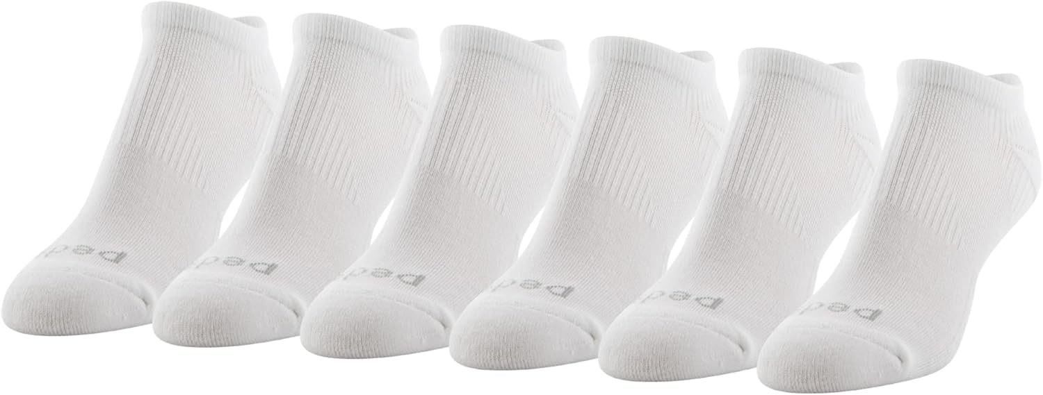 Peds Women's Moisture Wicking Low Cut Socks with X-Wrap Arch Support