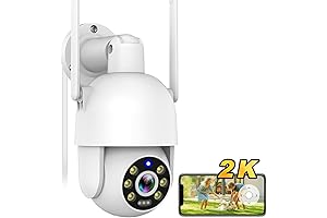 AMtifo Security Camera Wireless Outdoor: 360 Degrees All-Around Protection for Your Home