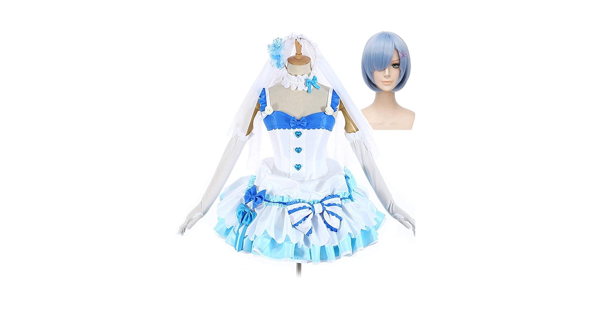 ラムレム Amazon.co.jp: [milky time] ウィッグ付き Re:ゼロから始める異