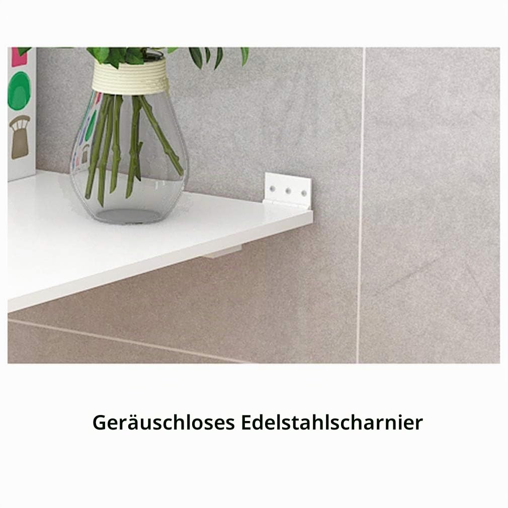 wandklapptisch klapptisch Wand wandtisch klappbar, Unsichtbarer, an der Wand montierter schwimmender Klapptisch, multifunktionale Werkbank für das Heimbüro, Küchen-Esstisch, umwandelbar in W