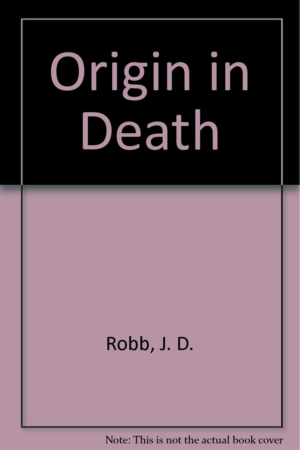 Buy Origin In Death — BookShops.in
