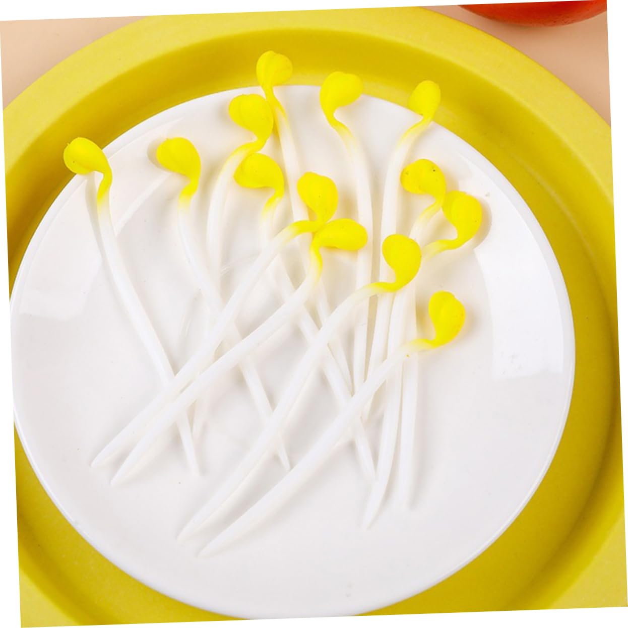 Amazon.co.jp: Gadpiparty 10個 もやしの小道具 シミュレーション野菜  