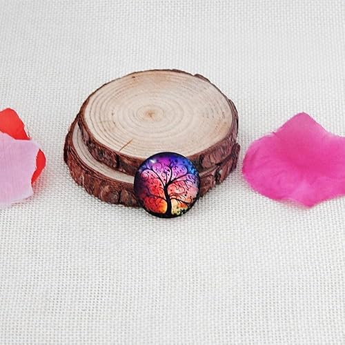 Miniatura 6 de Azulejos de mosaico 10 piezas de 0.472 in mixtos redondos mosaicos para manualidades, suministros de mosaico de vidrio, azulejos de mosaico para