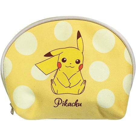Amazon ポケットモンスター シェル型ふわふわポーチ ピカチュウ イーブイ Pmap1063 アニメ 萌えグッズ 通販