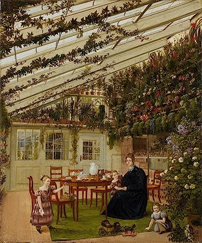 Tableau la famille de M. Westfal au conservatoire impression d'art vintage pour chambre 60x90cm