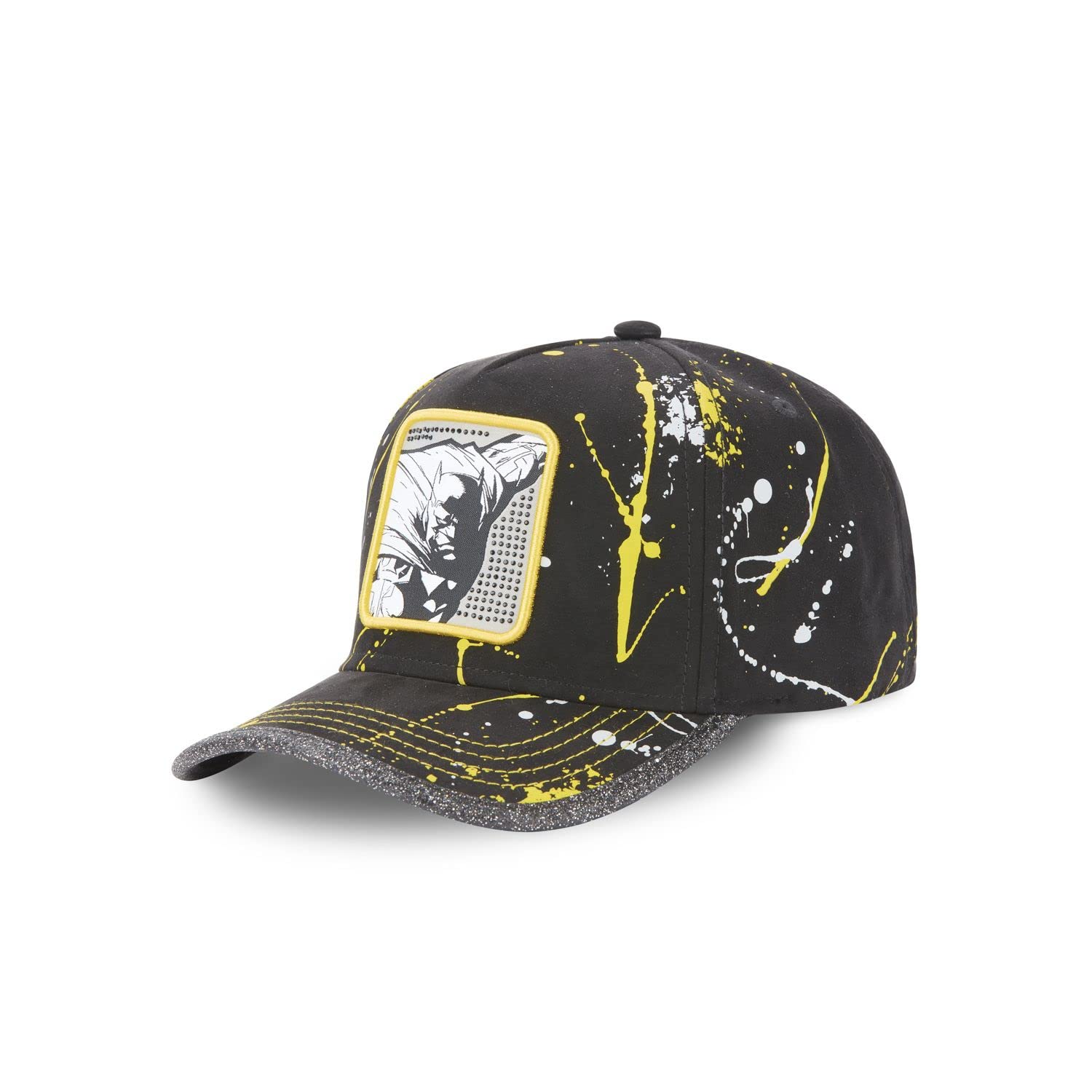 Casquette Batman DC Comics - Ajustable, Visière Arrondie, Taille Unique (55,5-60 Cm), Unisexe