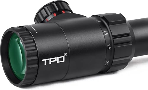 Miniatura 5 de FSI Alcance del rifle 6.5-20X42 Alcance del rifle de caza Rojo, Verde Iluminado Retícula 1.181 in Tubo Segundo Plano Focal (MK 6.5-20X42 SAL)