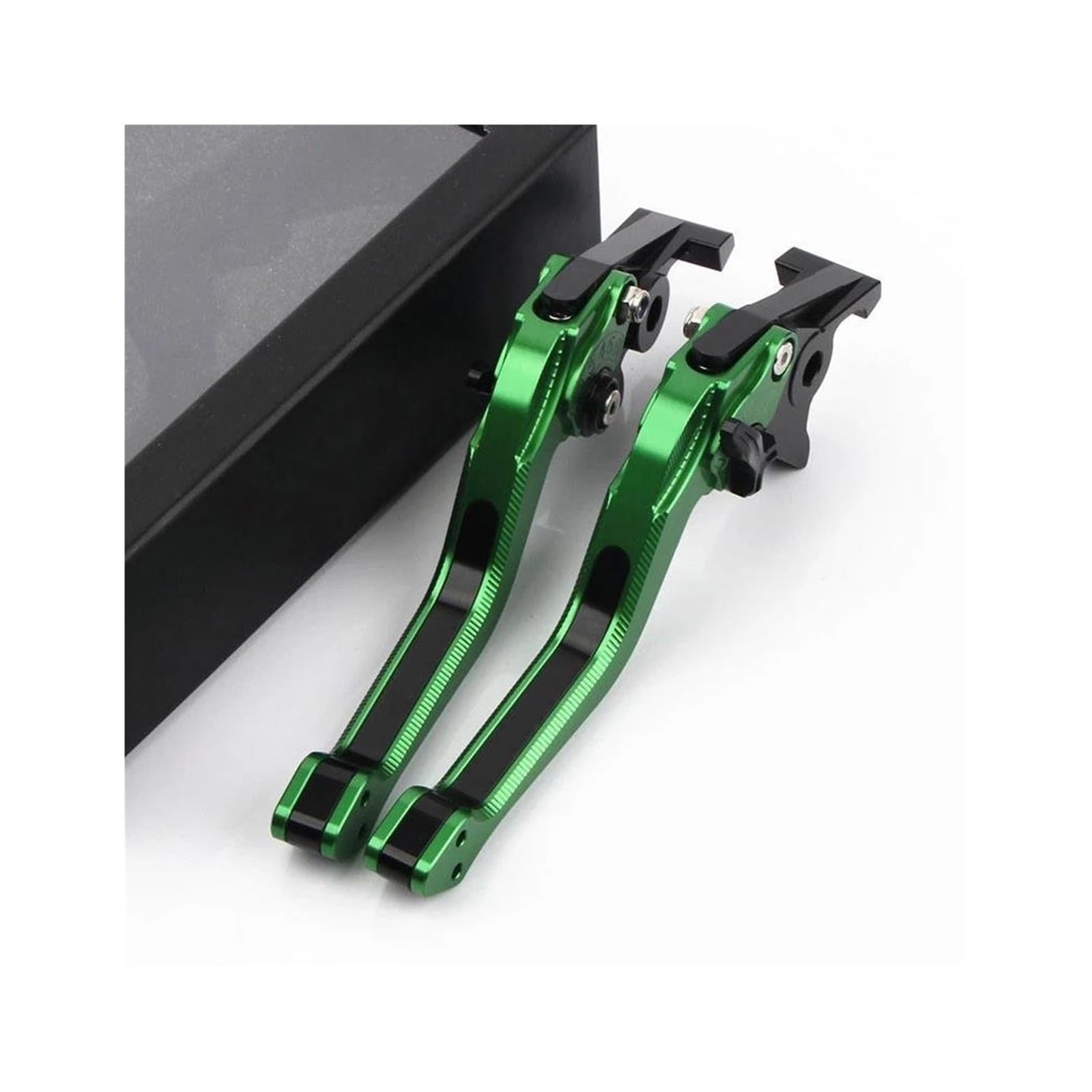 KOKOGLGBTD for Yamaha Xmax 300 XMAX250 XMAX400 XMAX125 2014-2022 Motorcycle 3D Rhombus Brake Clutch Lever(Green Black)