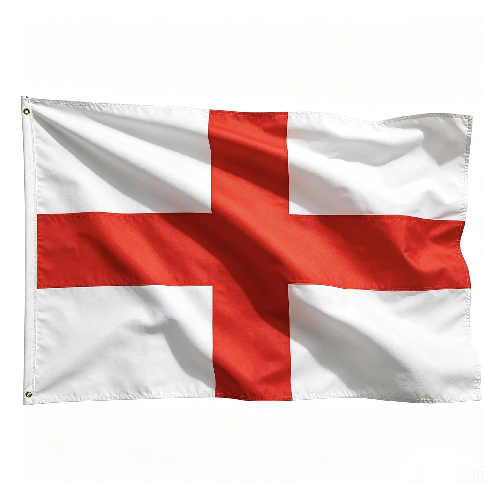 5ftx3ft Large England St Georges Flag Banner,Double Sided With Brass Eyelets-Vivid Color and UV Fade Resistant St George's Cross National Flag for 2024 Oly Decorations Garden Street Party Decoration-image-28