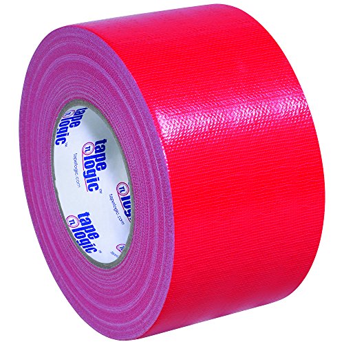 Image of Tape Logic (3 Pack) Multipurpose Red Duct Tape, 3 Inch x 60 Yards, 10.0 Mil Thick, For Labeling, Patching, Temporary Repairs, Marking and Social Distancing