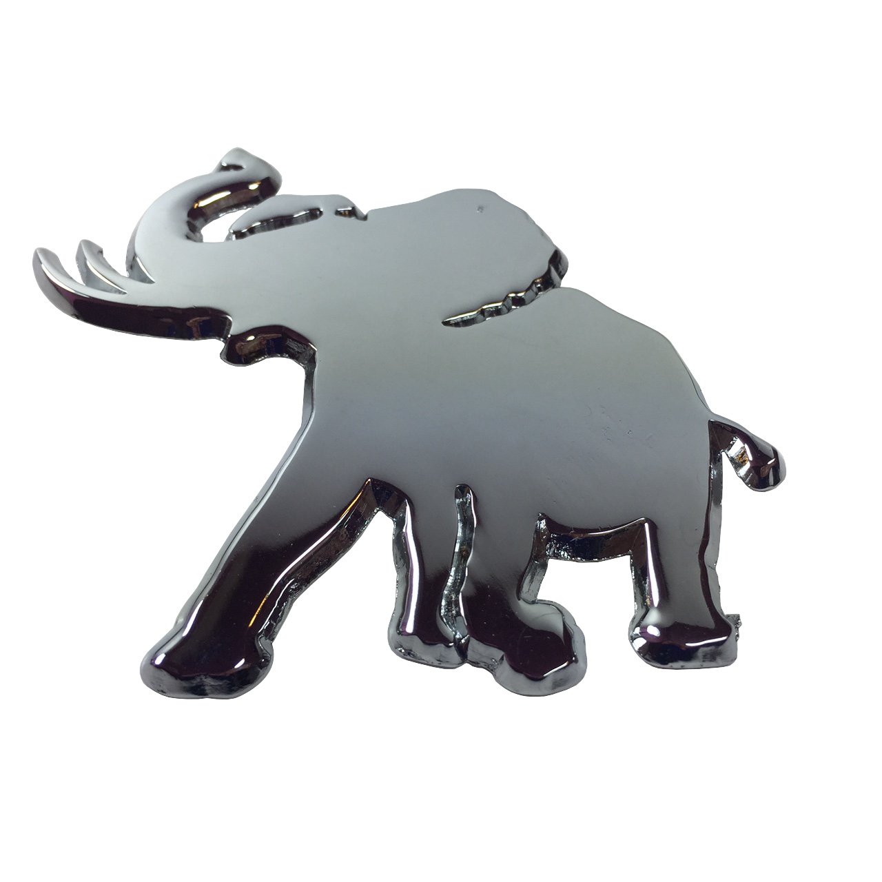 Alabama Pachyderm Elephant Metal Auto Emblem
