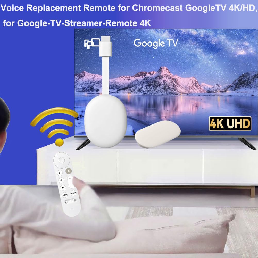 Buy Replacement Voice Remote Control Only for Google TV Streamer