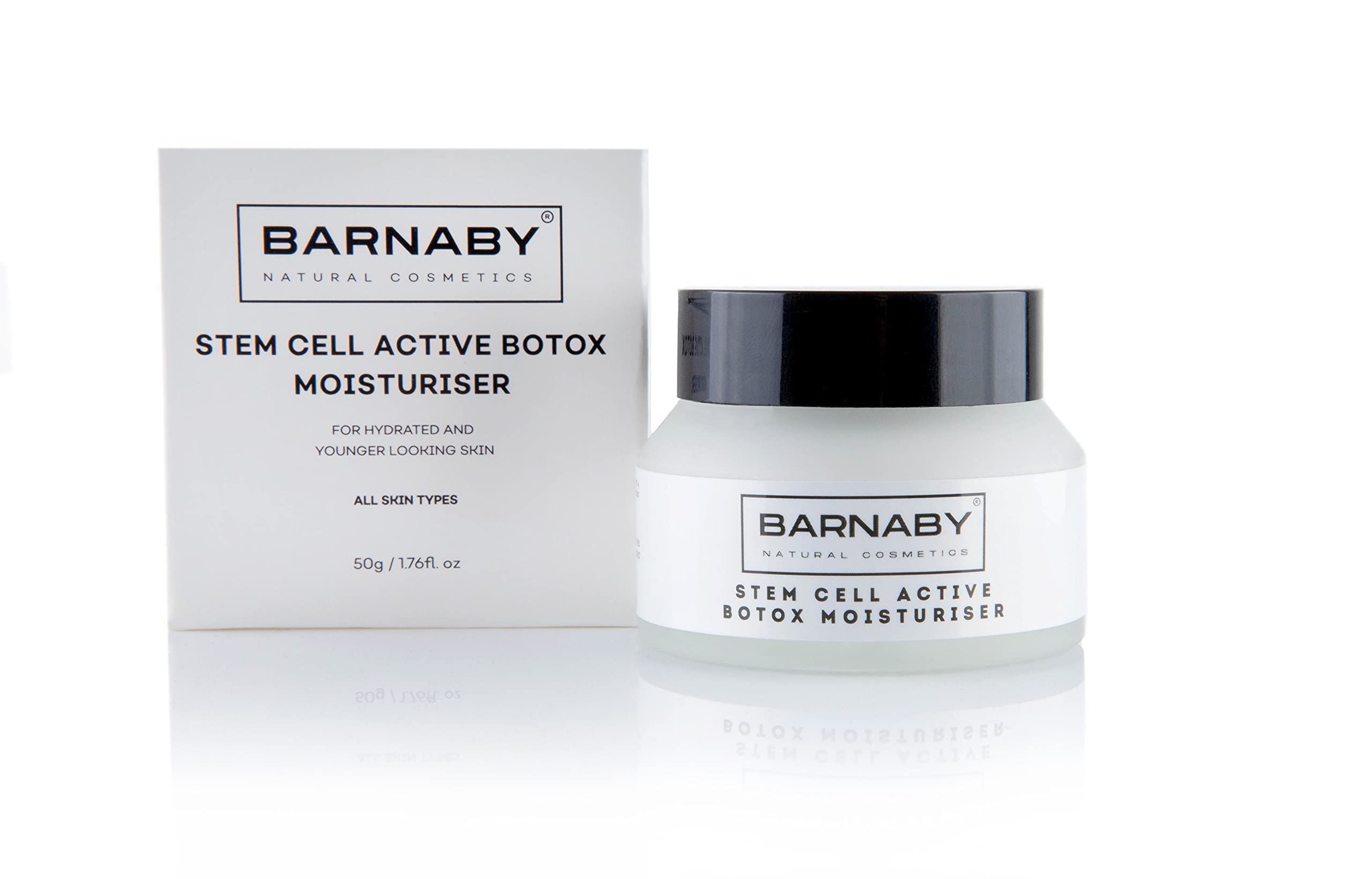 Barnaby Skincare - komórki macierzyste pielęgnacja skóry uroda pudełko prezentowe z komórkami macierzystymi aktywnym nawilżaczem i maską na twarz w luksusowym pudełku prezentowym