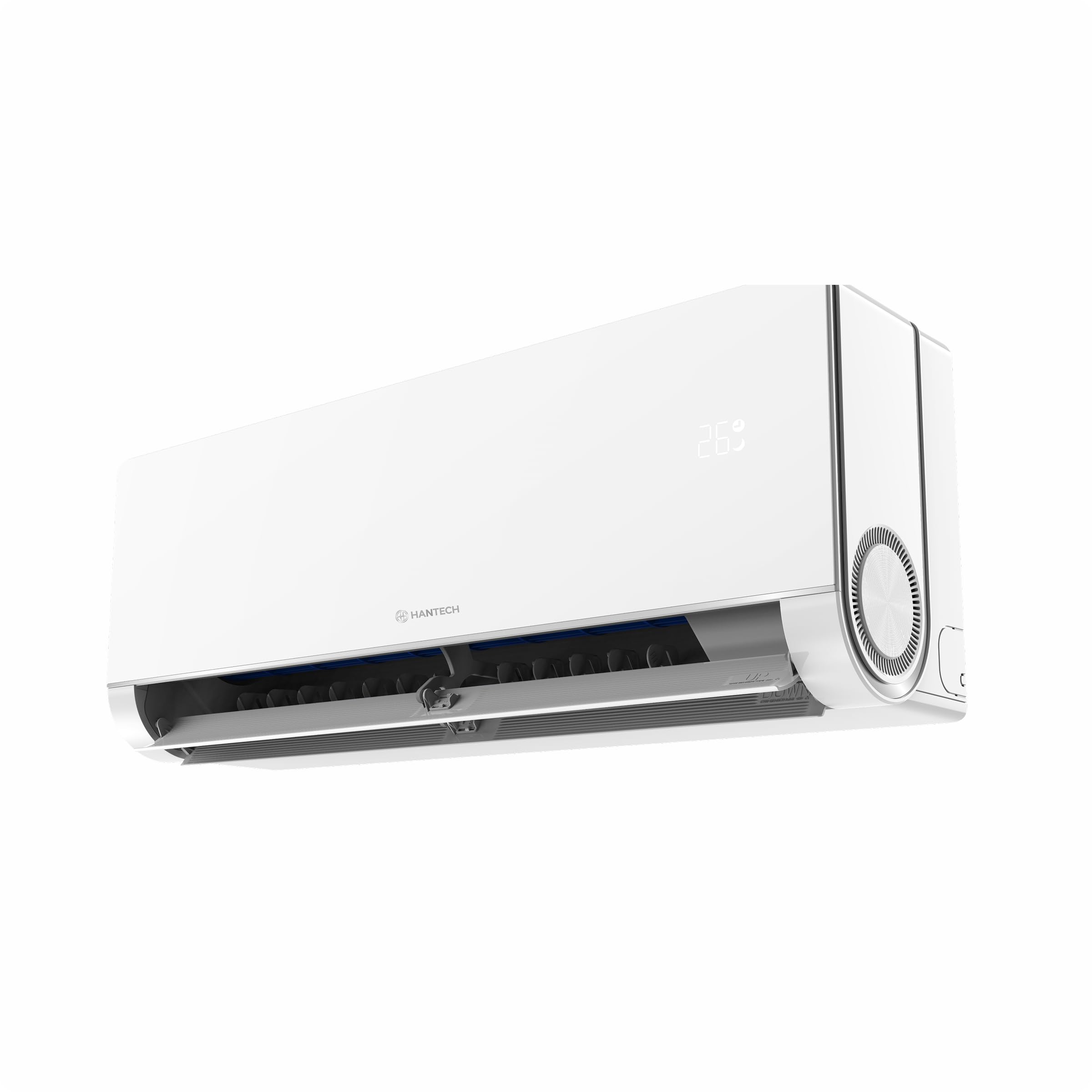 Hantech Split Klimaanlage 18000 BTU 5,2 kW WLAN R32 H-Plus 3m Leitung | Split-Klimagerät H-Plus mit 18000 BTU & 5,2 kW. Inklusive WLAN-Steuerung, R32 Kältemittel, 3m Leitung