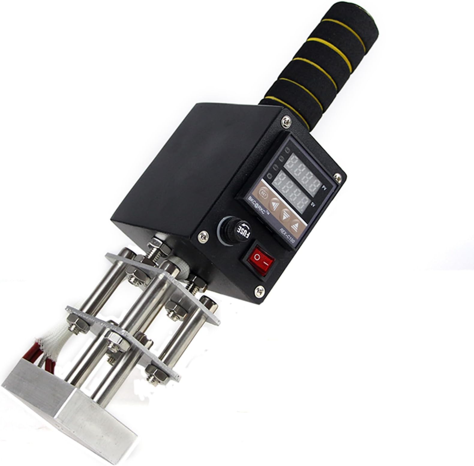 Handheld Foil Stamping and Creasing Machine with Digital Temperature Control, Ideal for Crafting on Various Materials