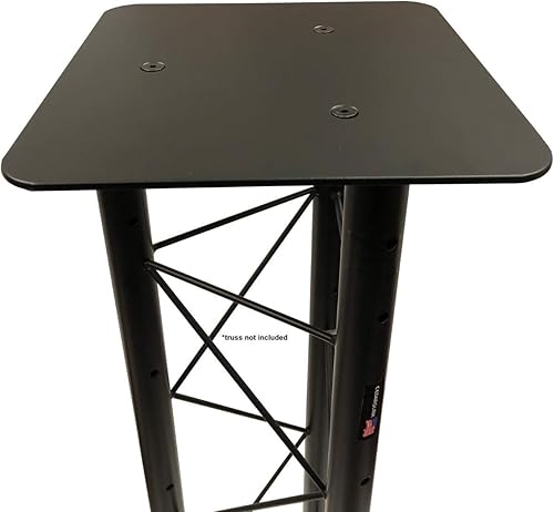 Miniatura 2 de Placa base de aluminio negro de 12 "X12" para 10 "x10" Cedarslink Triangle trussing