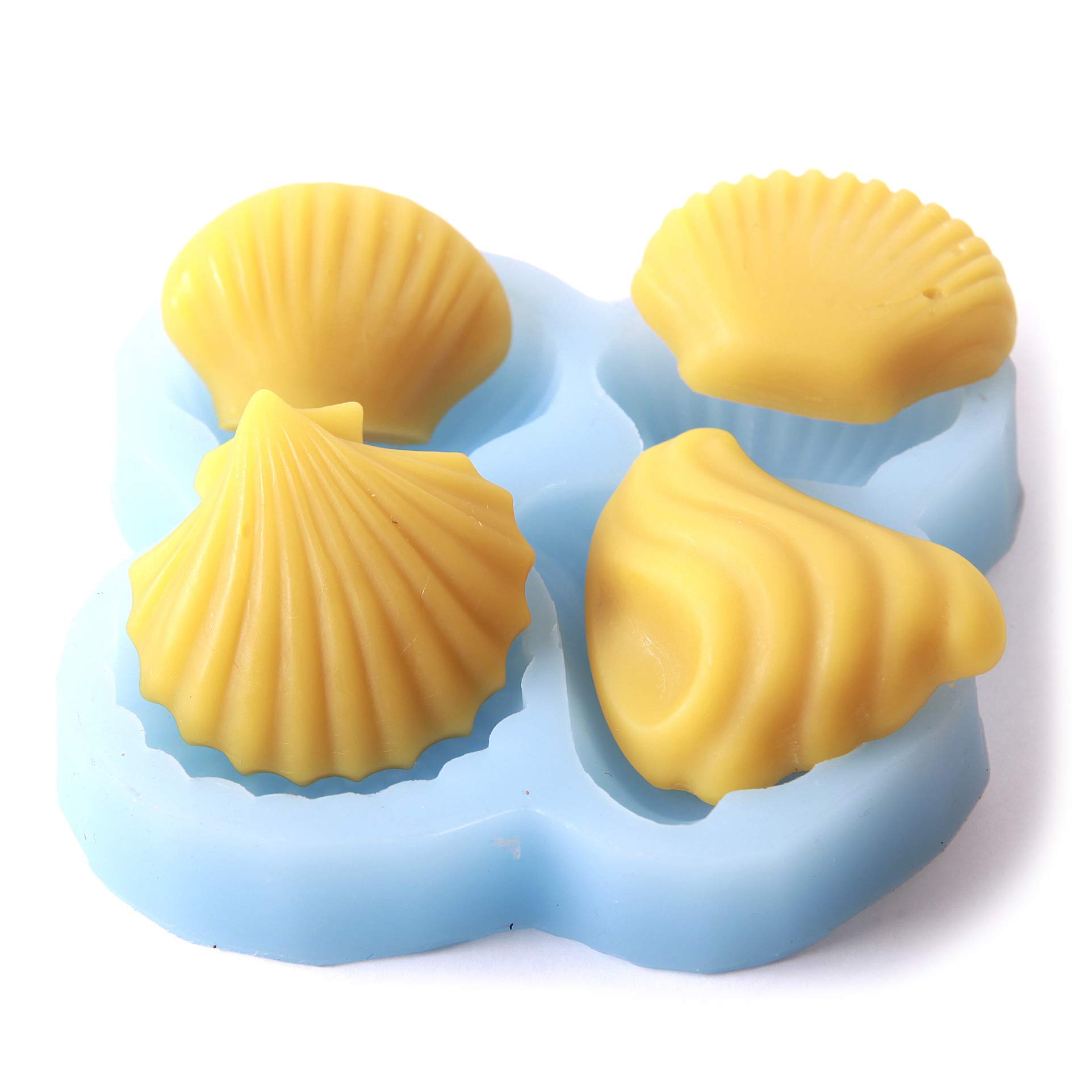 Moule en silicone coquillages antiadhésif résistant haute température lot de 10