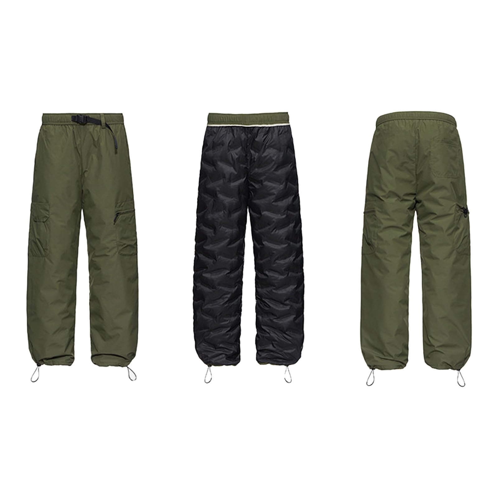 Pantaloni da sci da uomo, pantaloni isolati, impermeabili, da snowboard, termici, da neve, invernali, traspiranti, spessi, caldi, per sport invernali