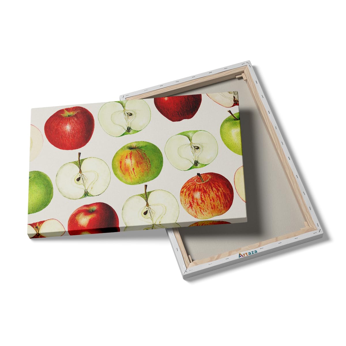 Artaza Cuadros Decoración Salón Modernos Manzanas - 60x40 cm - Cuadros Decorativos Cocina - Decoración Pared Frutas - Lienzos Hogar