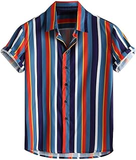 Camisetas Hombre Mangas Corta Algodon Lino Estampada Vintage Hawai Tallas Grandes Camisa Tops Ropa Casual Deporte Moda Confort Verano