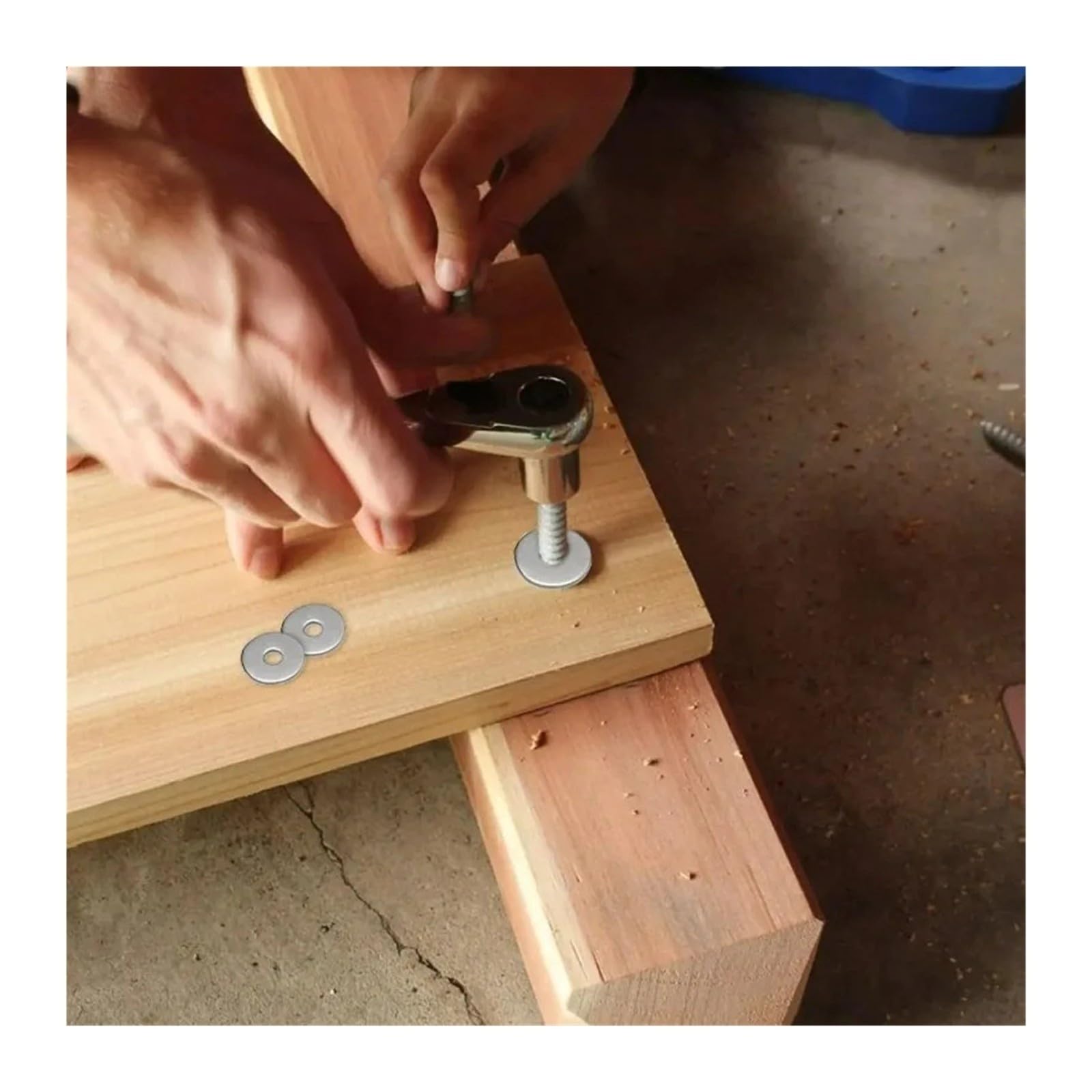 Arandelas planas de acero inoxidable Junta metálica M3-M10