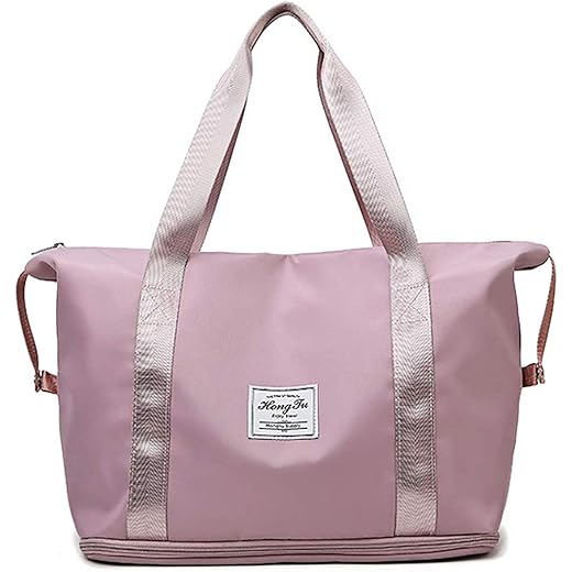 Expandable Tote Bag - Pink 22cm