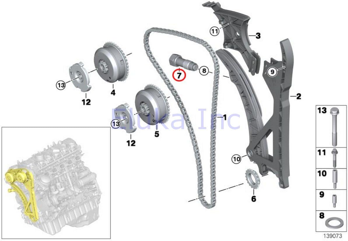 BMW Genuine Valve Timing Train Timing Chain Tensioner With