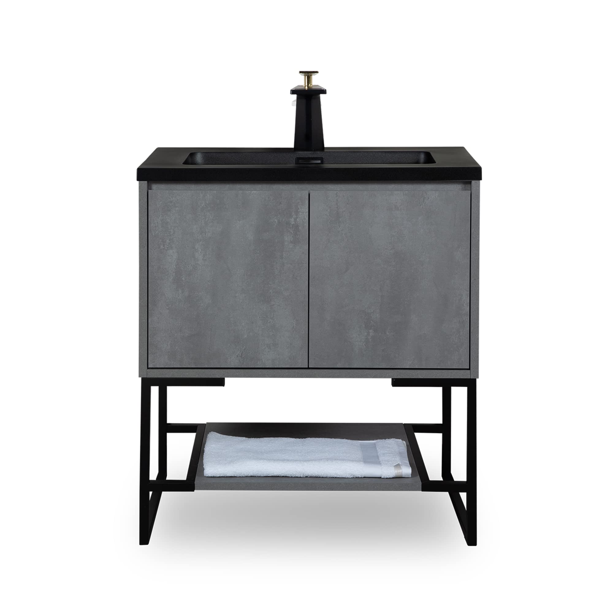 Buy TONA 30" Bathroom Vanity with Sink, Modern Bathroom Vanity with