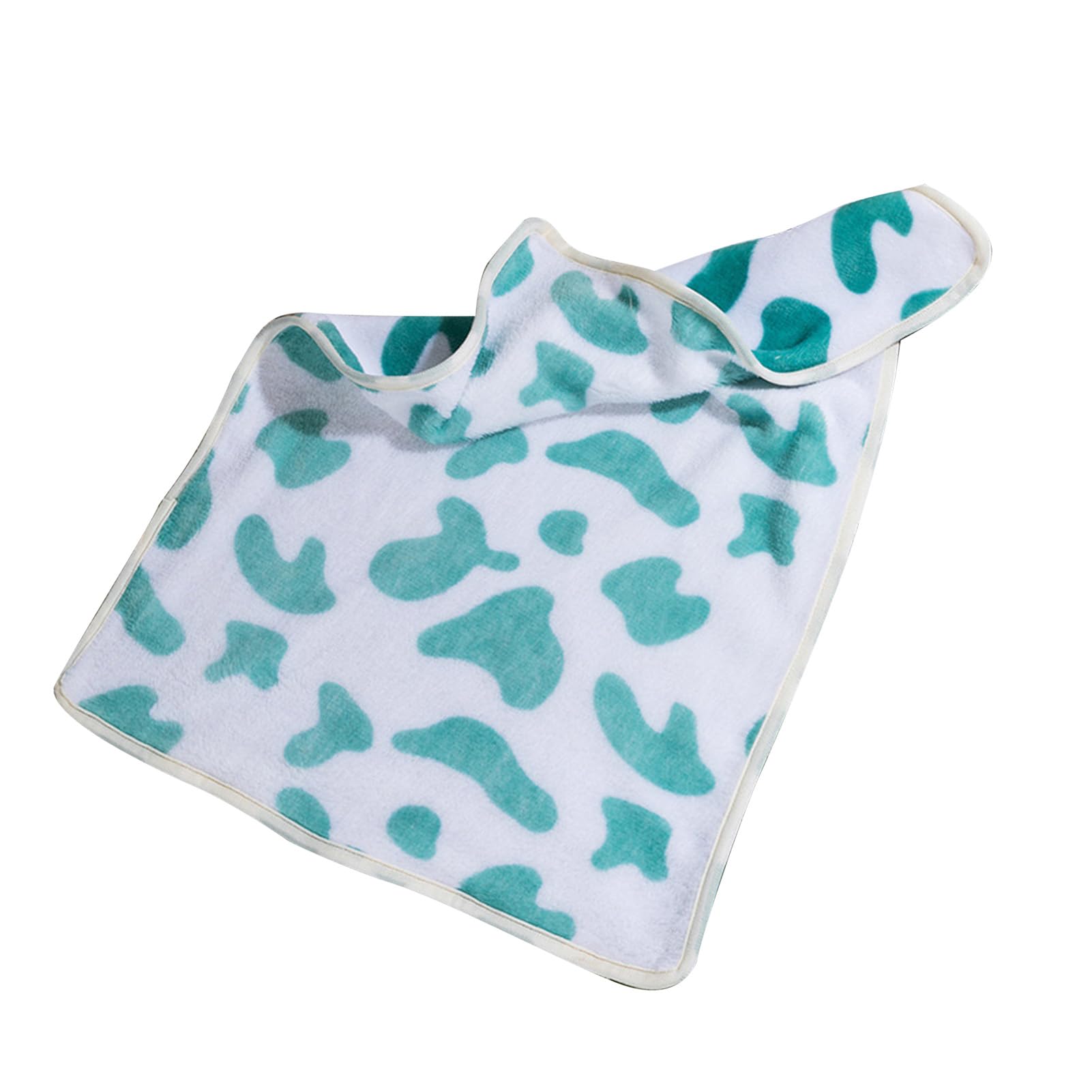 Coperta per Cani di Piccola Taglia Media, Simpatica Coperta Calda per Animali Domestici con Stampa di Mucca Soffice Coperta per Gatti per Cani Gatti Autunno e Inverno(L)